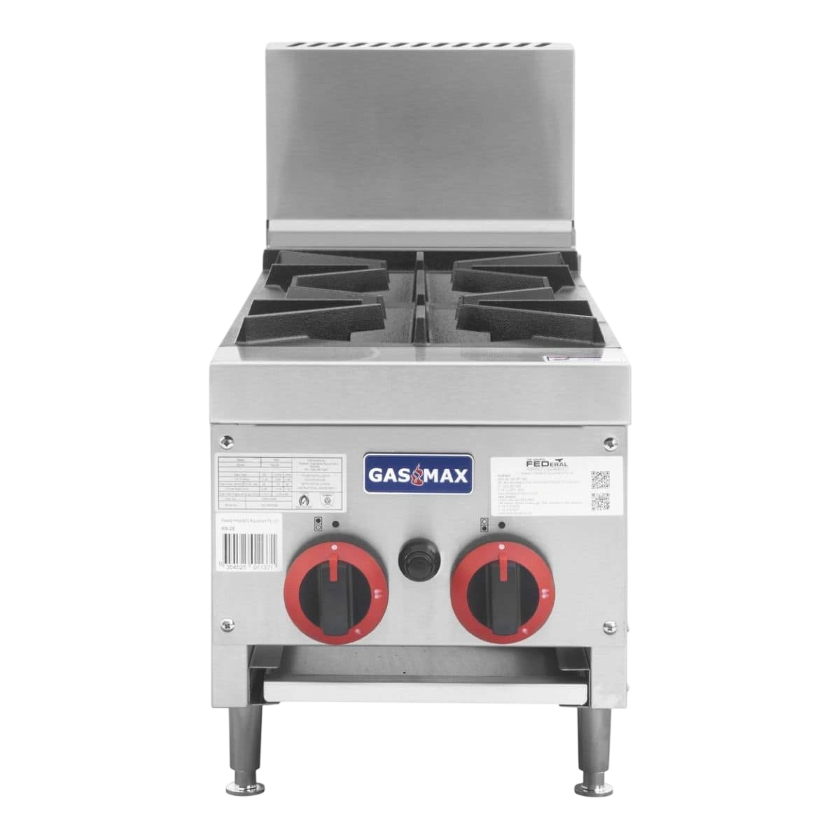 Gasmax Gas 2 Burner Cook Top RB-2E commercial kitchen equipment