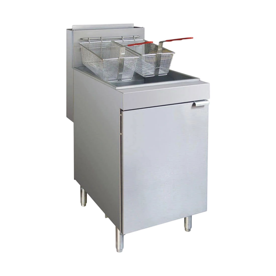 Frymax RC400E 4 Burner Natural Gas Tube Fryer – 22L, 35kg/hr Output commercial kitchen equipment