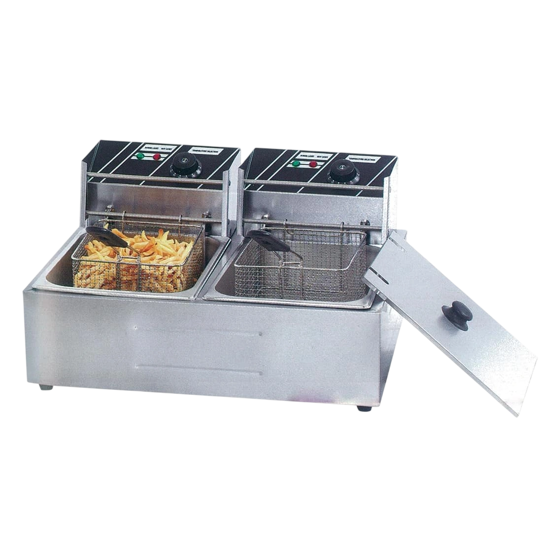 Benchstar TEF-82KW Double Tank Electric Fryer – 12L
