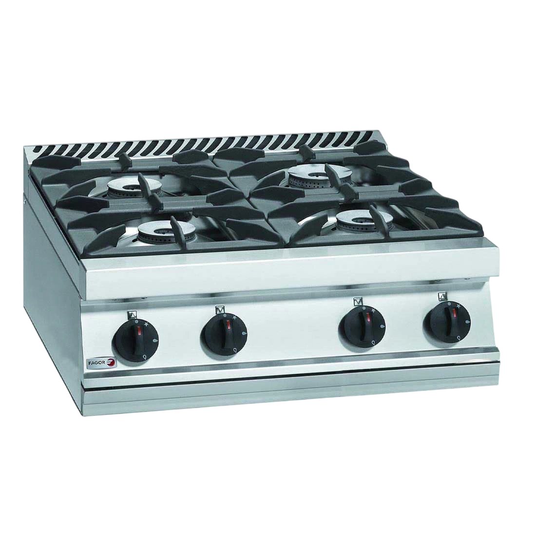 Fagor CG7-40H Gas Boiling Top – 4 Burners SS | 700 Series Commercial commercial kitchen equipment