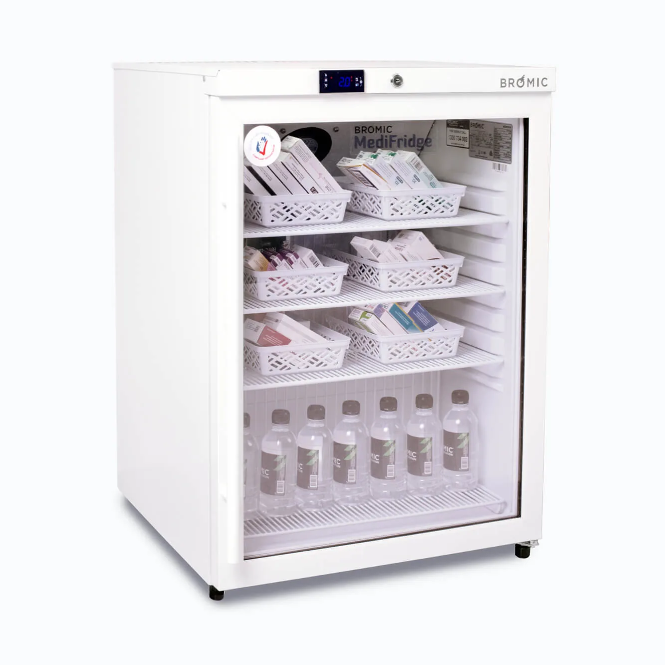 Bromic MED0140GD-NR Vaccine Fridge 145L Glass Door