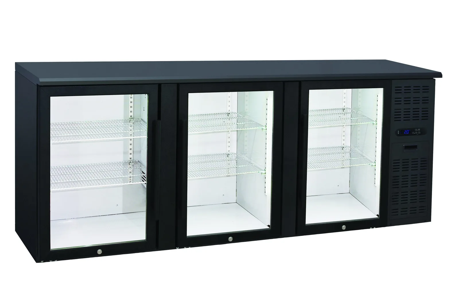 Anvil BBZ0300 Three Door Backbar Fridge 500L – Ideal for Bars & Restaurants