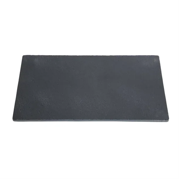 Olympia CM063 smooth edged slate platters 280×180mm 2 pack fits CM061 bamboo base – Australia