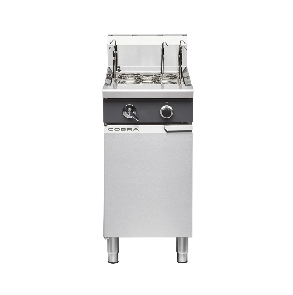 Cobra CN4 Noodle Cooker detail - Basket and Drain Tray