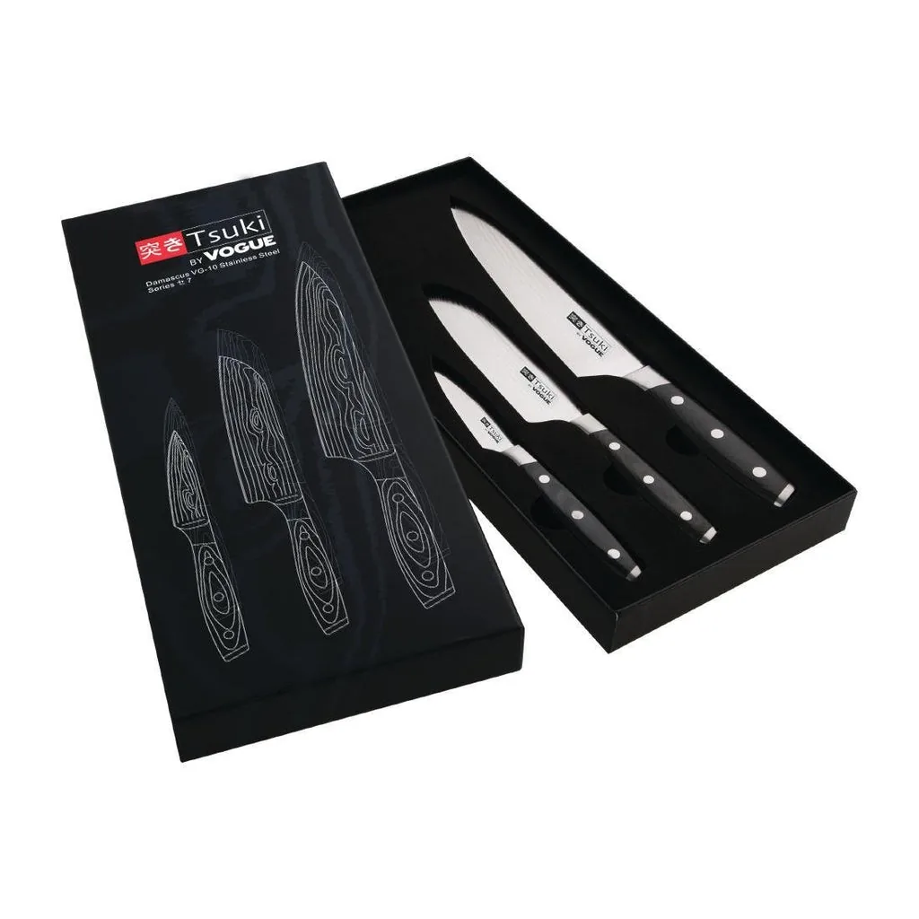 Vogue Tsuki Series 7 Three Piece Gift Set commercial kitchen equipment