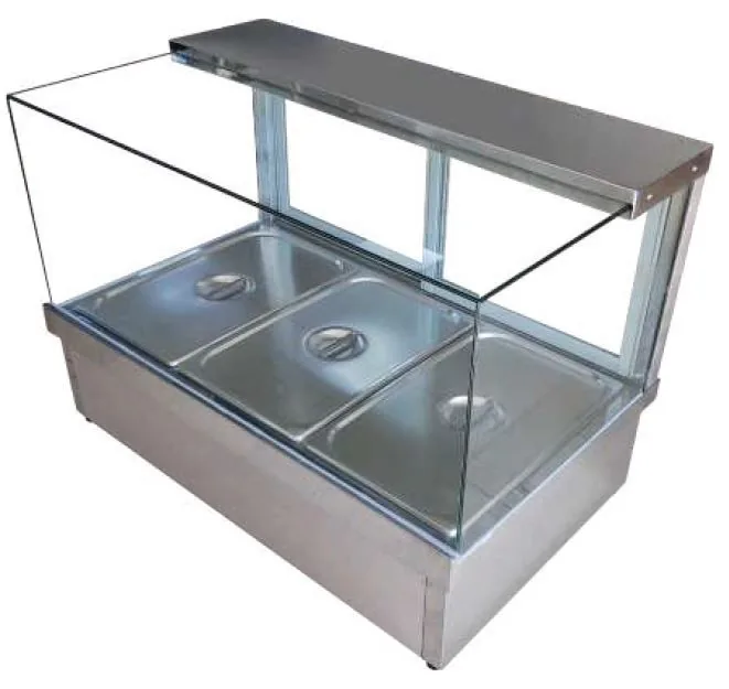 CookRite CRD-4 Dry Hot Food Display – 730mm Wide | Ideal for Cafés & Takeaways commercial kitchen equipment
