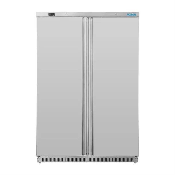 Polar CZ784-A stainless steel 2-door freezer