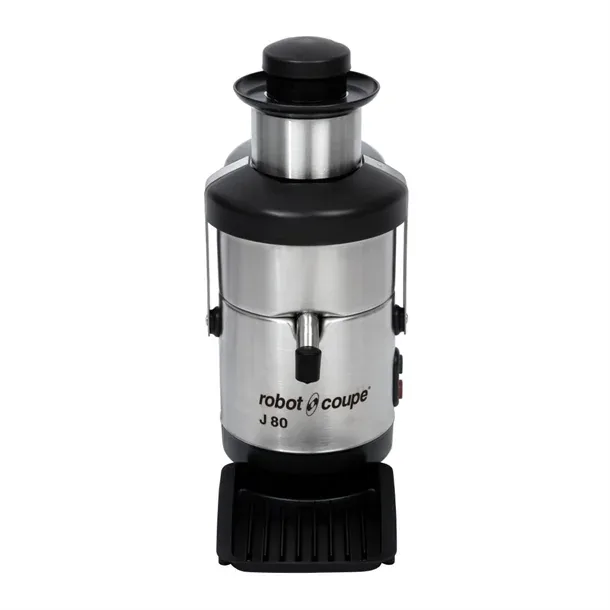 Robot Coupe J 80 Commercial Juice Extractor with Auto Feed and 6.5L Pulp Bin