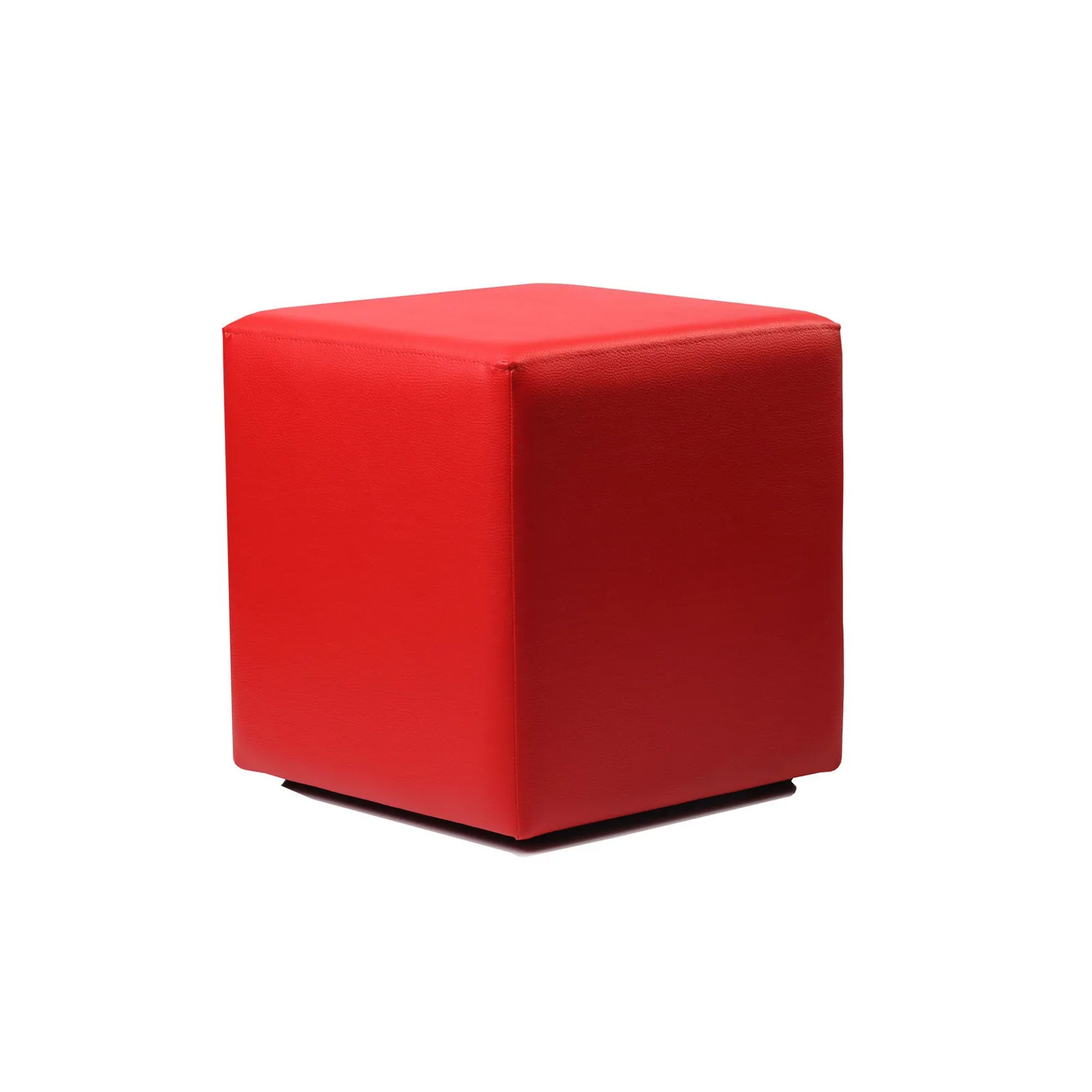 Durafurn Ottoman Cube - Red commercial kitchen equipment