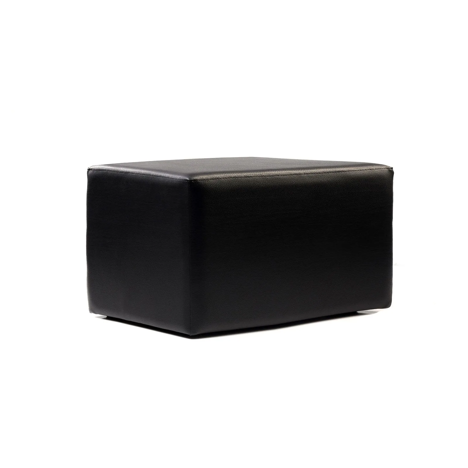 Durafurn Café Ottoman Rectangle - Black commercial kitchen equipment