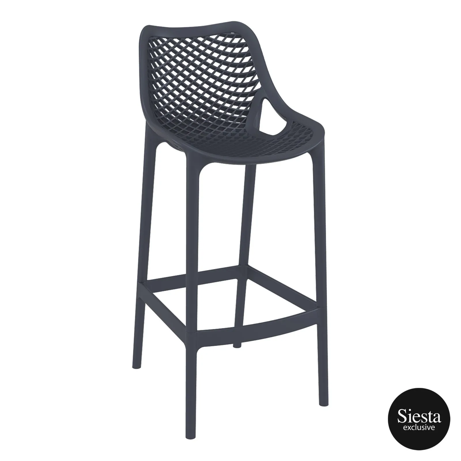 Siesta Exclusive Air Barstool 75 - Anthracite commercial kitchen equipment