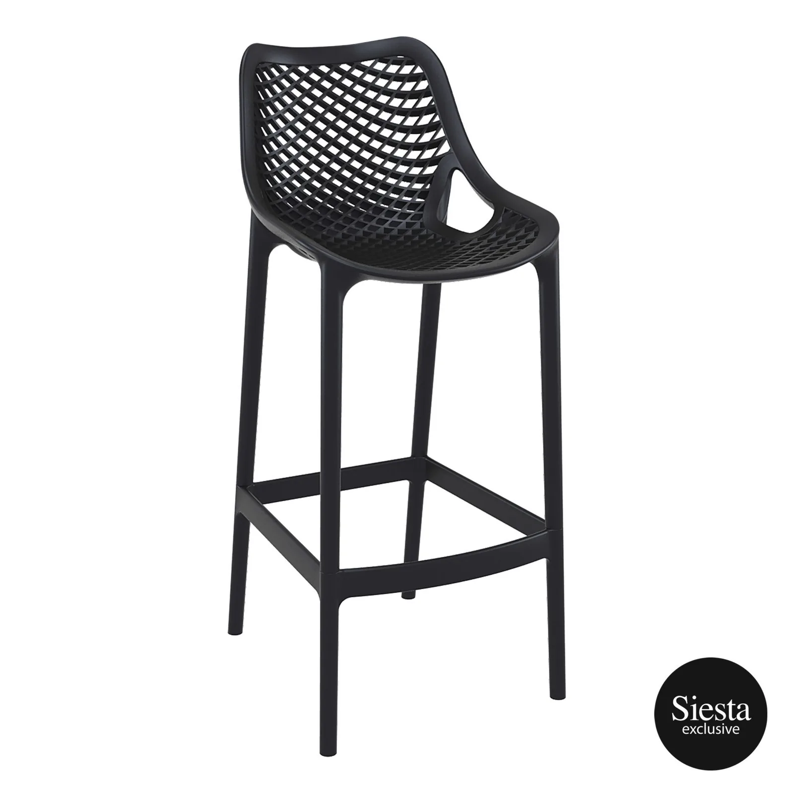 Siesta Exclusive Air Barstool 75 - Black commercial kitchen equipment