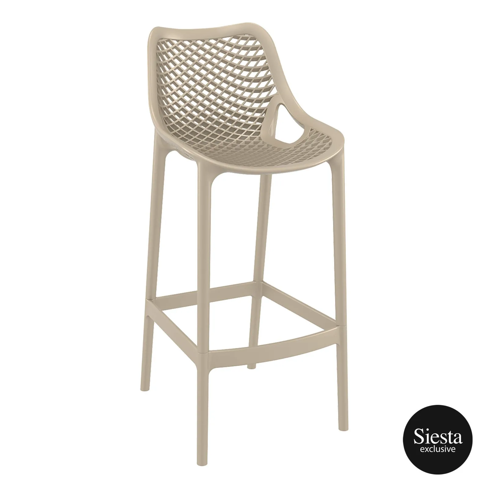 Siesta Exclusive Air Barstool 75 - Taupe commercial kitchen equipment