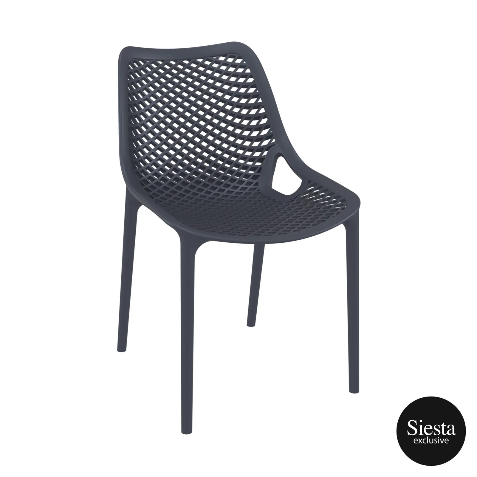 Siesta Air Chair – Anthracite, Stackable Fibreglass Reinforced | 5-Year Warranty commercial kitchen equipment