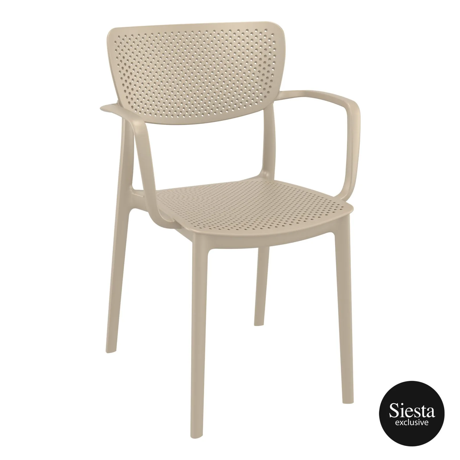 Commercial Grade Taupe Loft Armchair - Heavy Duty One-Piece Armchair by Siesta, Turkey commercial kitchen equipment