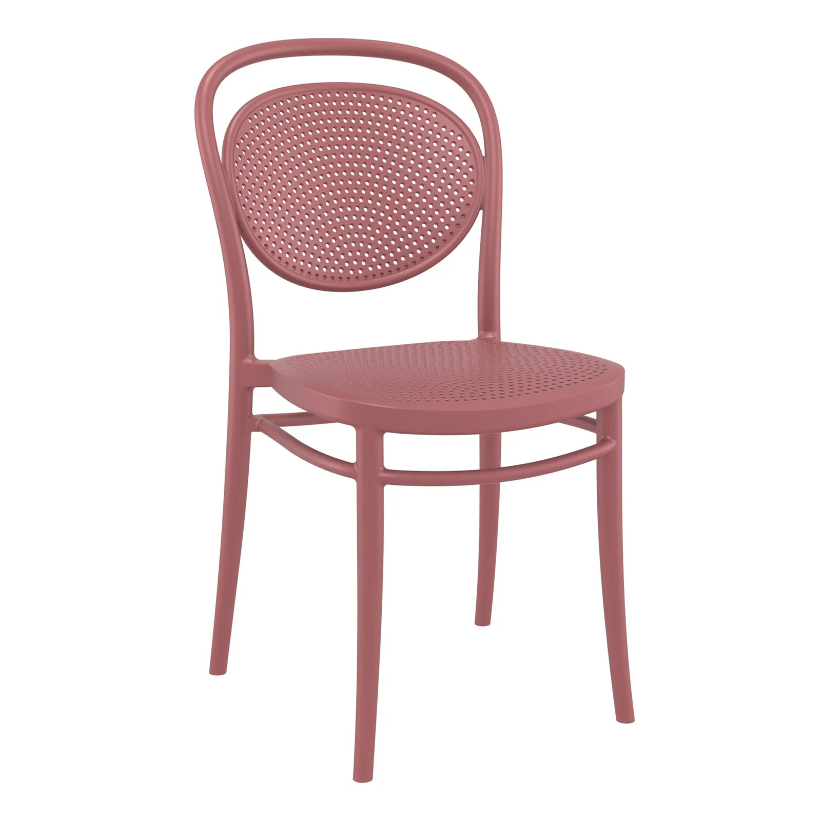 Siesta UV stabilised Pink Marcel Chair - Marsala commercial kitchen equipment