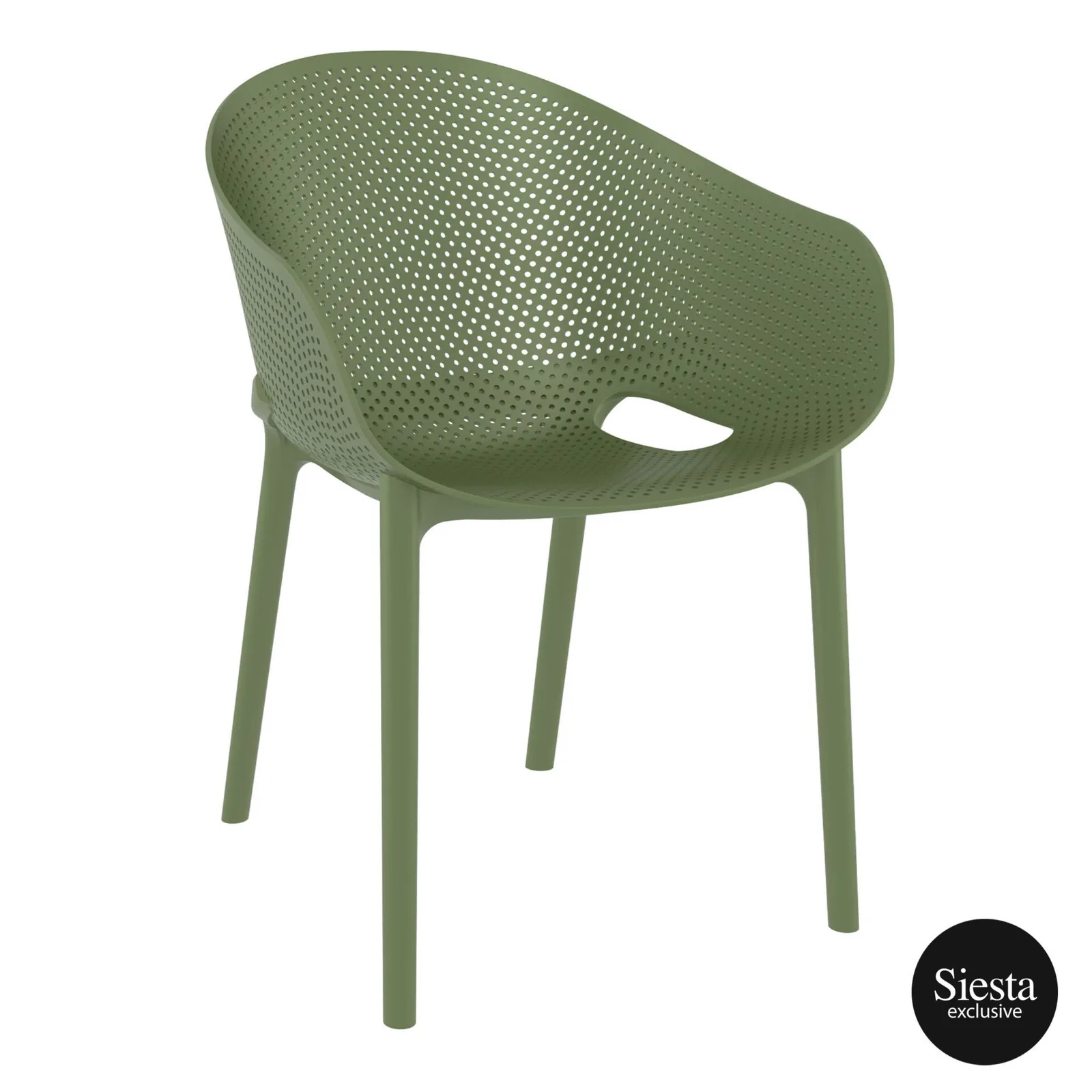Siesta Sky Pro Chair – Olive Green, Indoor & Outdoor Seating commercial kitchen equipment