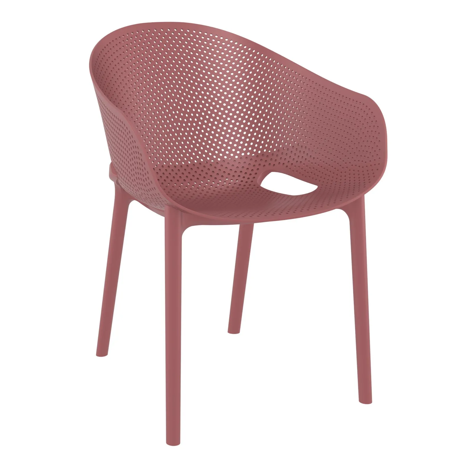 Siesta Sky Pro Chair - Marsala commercial kitchen equipment