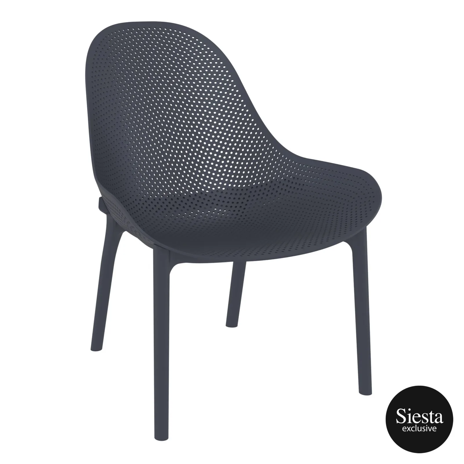 Siesta Sky Lounge Chair - Anthracite commercial kitchen equipment