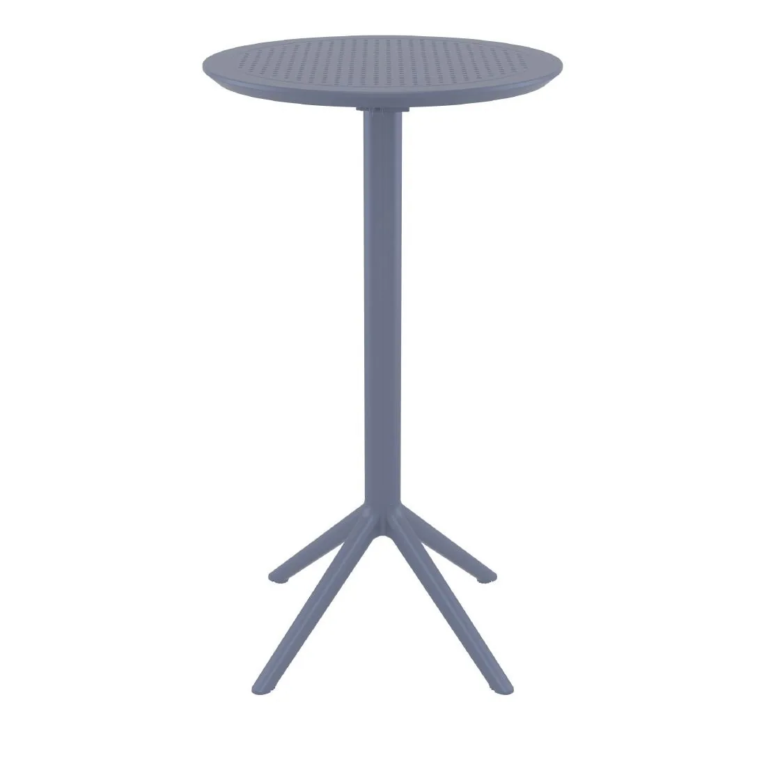 Sky Folding BAR Table 60 Round - Anthracite commercial kitchen equipment