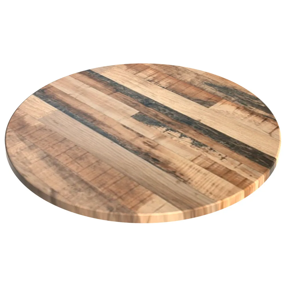 Werzalit Rustic Kansas Round Top 700mm commercial kitchen equipment