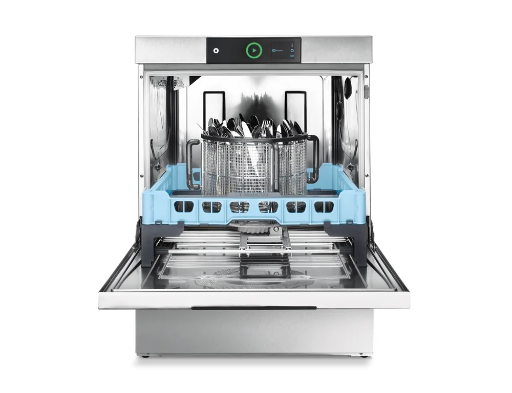Hobart Premax FPC-10C premium cutlery undercounter dishwasher with Top-Dry and Vapostop², 415 V 15 A, made in Germany, Australia