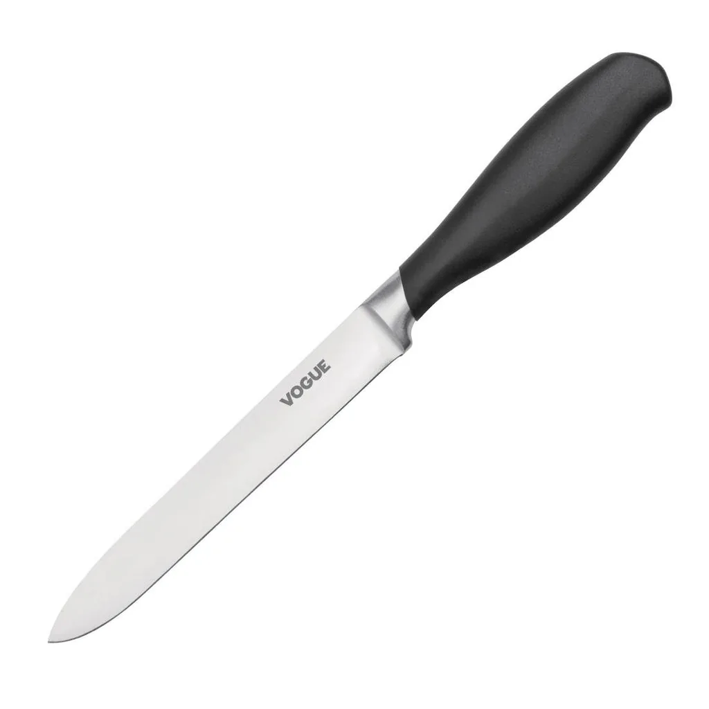 Vogue Soft Grip Utility Knife St/St - 140mm 5 1/2" commercial kitchen equipment