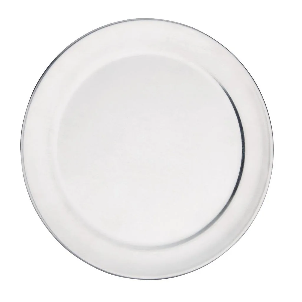 Vogue GE196 Aluminium Pizza Tray Wide Rim 205mm – 8" commercial kitchen equipment