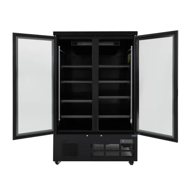 Polar GP487-A double door multideck freezer 744L black