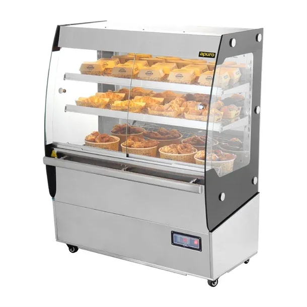 Apuro HW922-A freestanding heated multideck 200L