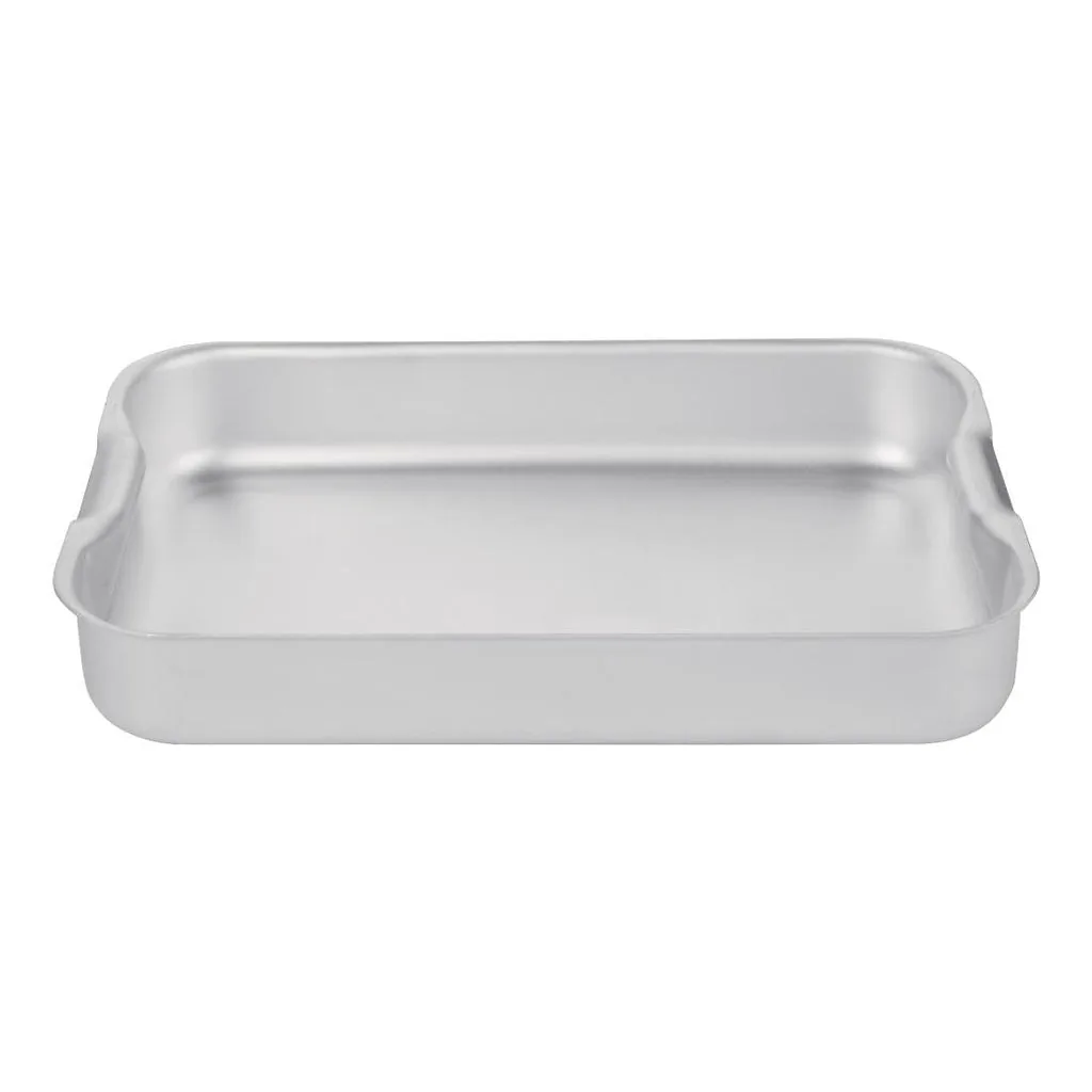 Vogue Roasting Dish Aluminium - 320x215x50mm 12 1/2x8 1/2x2" commercial kitchen equipment