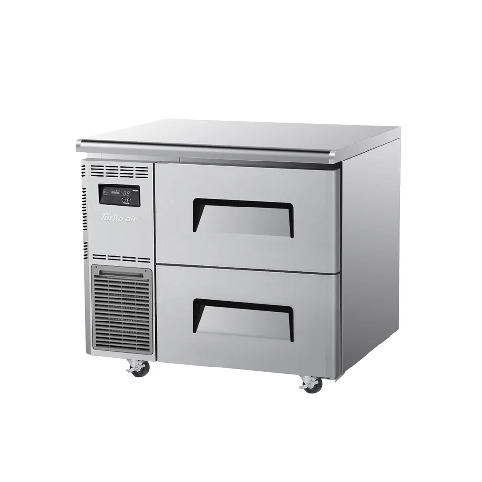 Turbo Air KUR9-2D-2-N Undercounter Fridge – 900mm 2-Drawer 198L commercial kitchen equipment