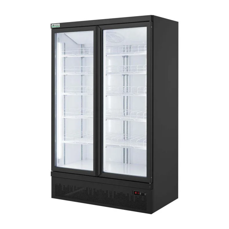 Thermaster LG-1000BGBMF Double Glass Door Freezer – 960L, -18°C to -22°C commercial kitchen equipment
