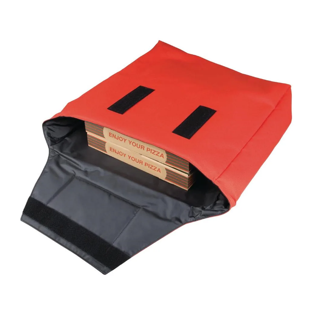 Vogue Insulated Pizza Delivery Bag Polyester - 130x470x550mm 5x18 1/2x21 1/2" commercial kitchen equipment