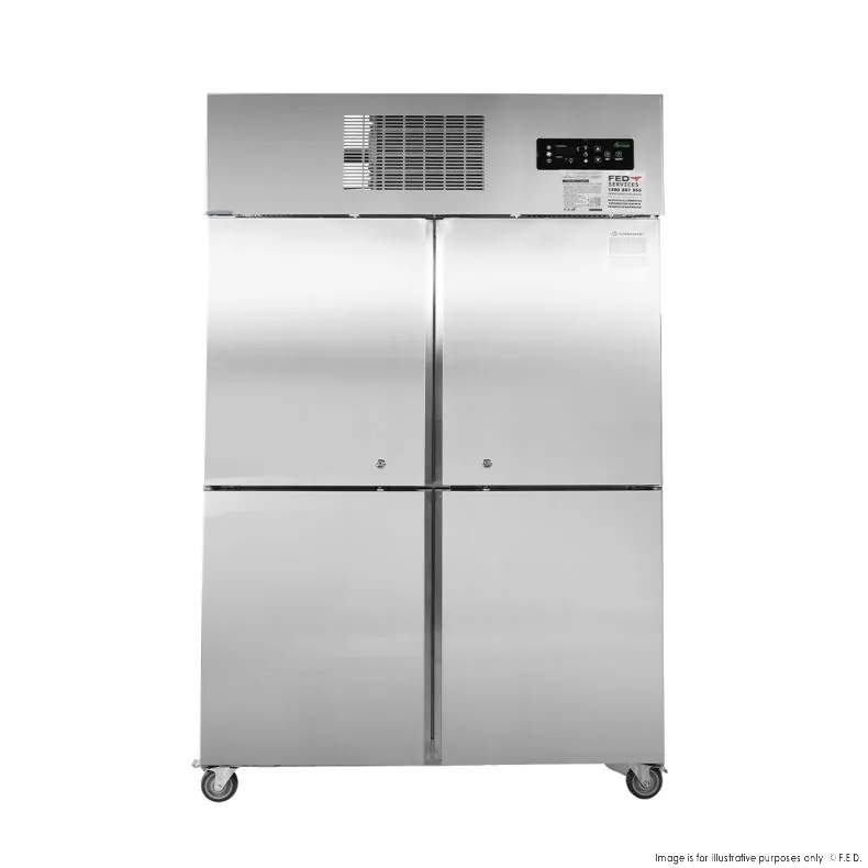Thermaster SUF1000 Tropical 4 Half-Door Upright Freezer – 1000L commercial kitchen equipment