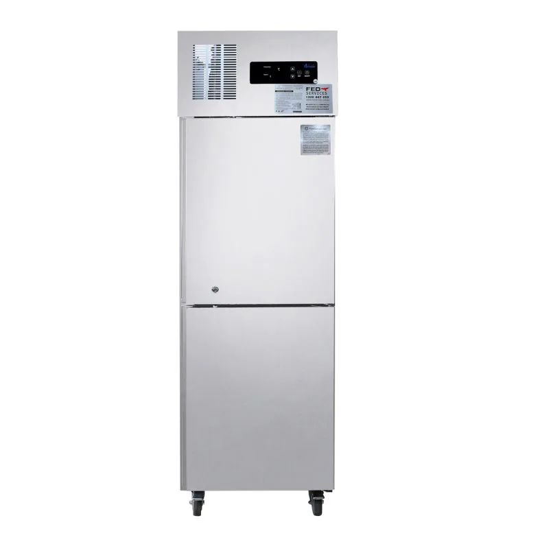 Thermaster SUF500 Tropical Freezer – 500L, 2 Half Doors, Stainless Build commercial kitchen equipment