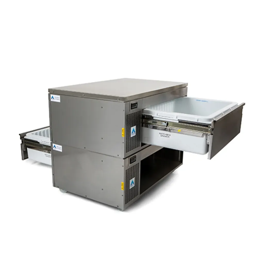 Adande VCM2.CT Matchbox Double Drawer Fridge-Freezer with Dual Temperature Control