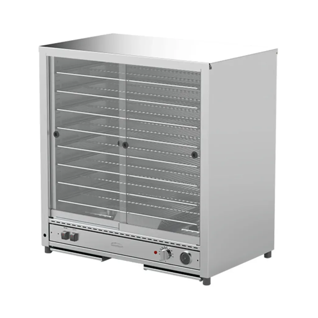 Woodson W.PIP200SFB pie display with glass sliding doors