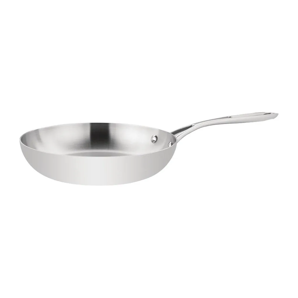 Vogue Y320 Tri-Wall Frying Pan 240mm – 2.2L Induction Compatible commercial kitchen equipment