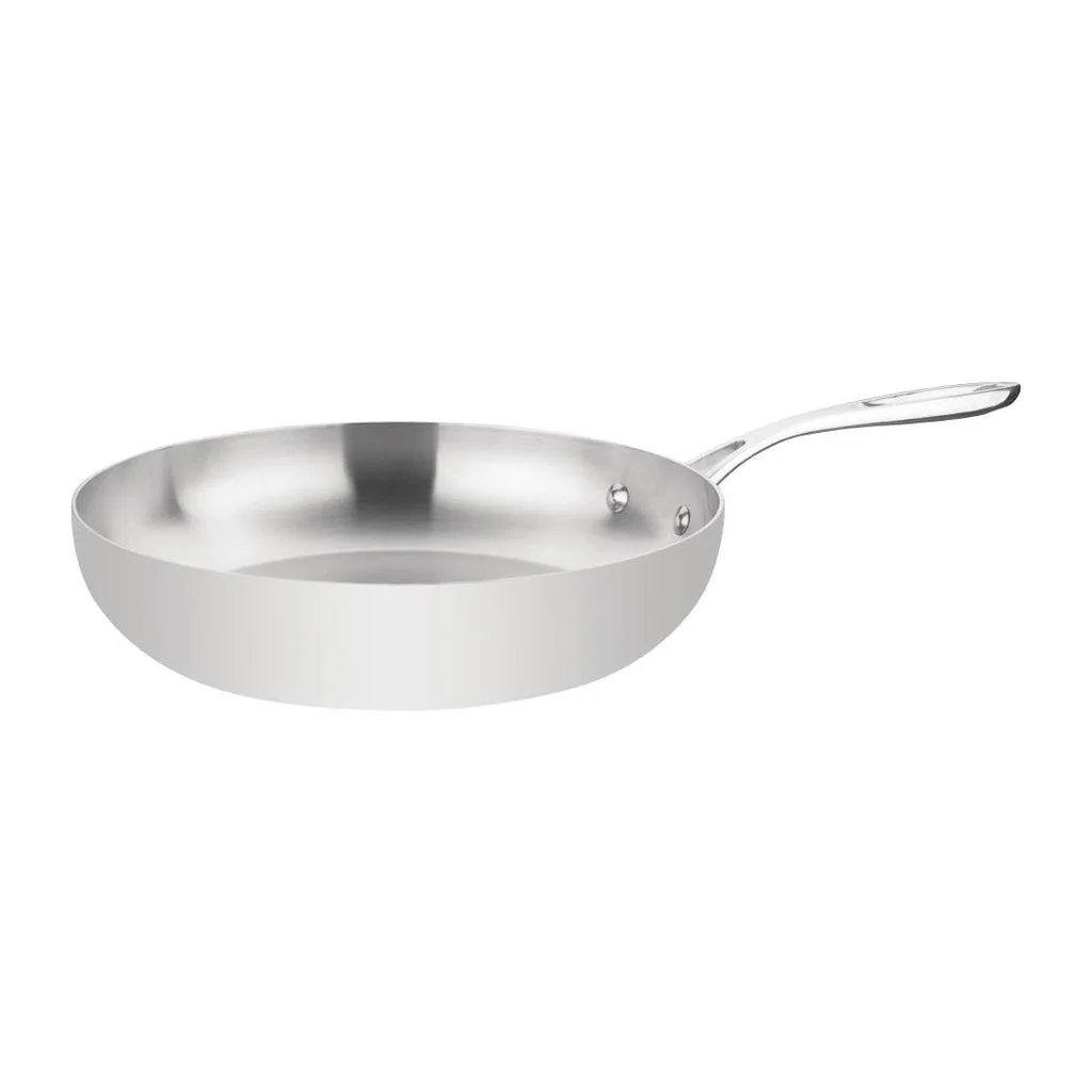 Vogue Y321 Tri-Wall Frying Pan 280mm – 3.5L Induction Compatible commercial kitchen equipment
