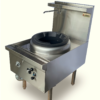 JASPER JA-1CB Single Wok Burner – Chimney Style 80MJ Output for Commercial Kitchens (NG or LPG)
