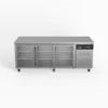 AG PAX3100TNG 3 Door Worktop Fridge - 580L