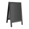 Olympia Pavement Board - Black Wooden Frame 500x850mm for Indoor and Outdoor Use