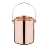 Olympia DR740 Double Walled Copper Ice Bucket with Lid